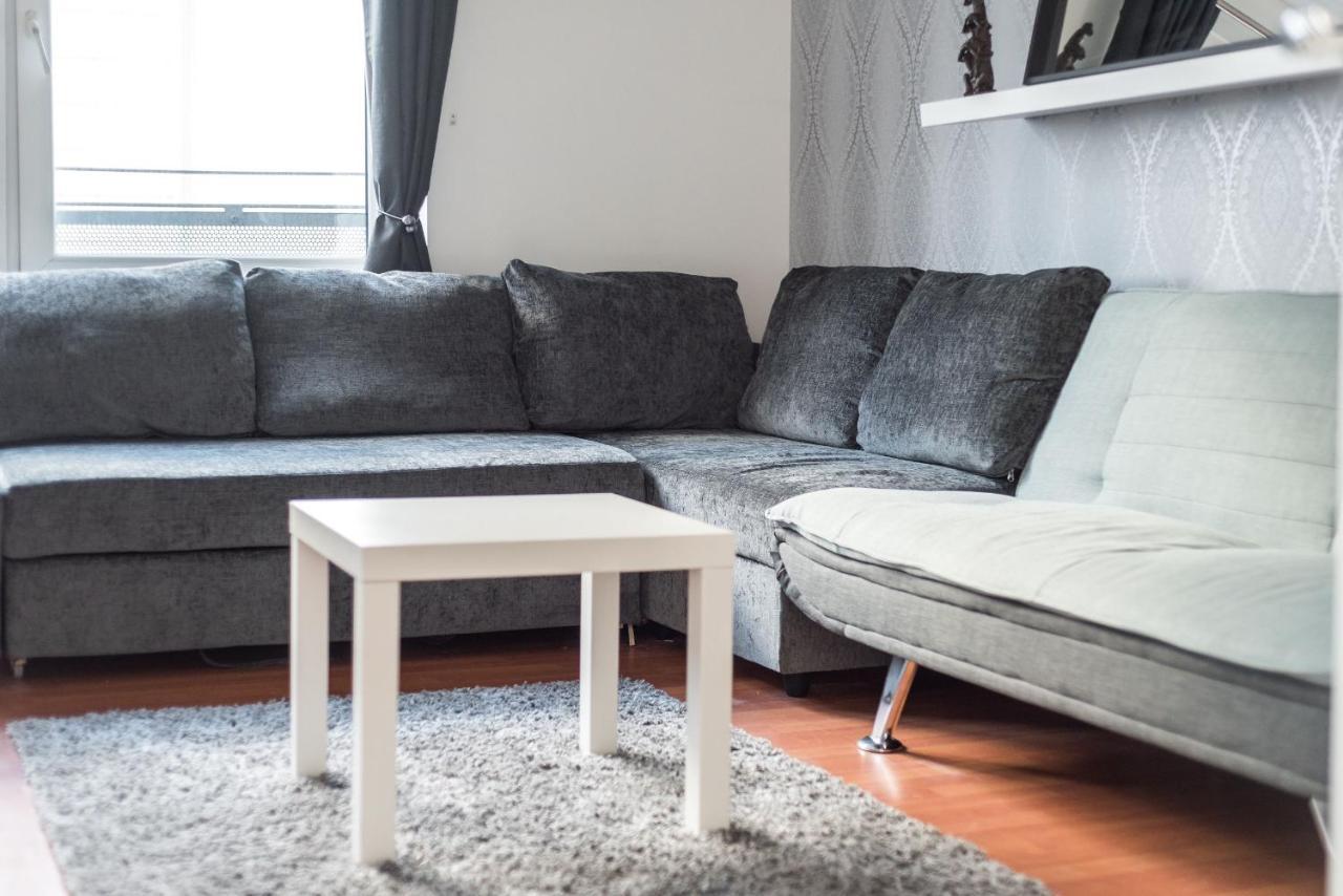 Modern Spacious 3 Bedroom City Centre Apartment - Free Parking - Private Balcony Edynburg Zewnętrze zdjęcie